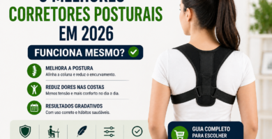 5 Melhores Corretores Posturais em 2026 (Funciona Mesmo?)